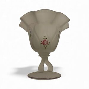Westmoreland Cream Vase with Floral Accents